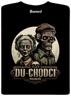 Dů-chodci pánské dlouhý rukáv Black