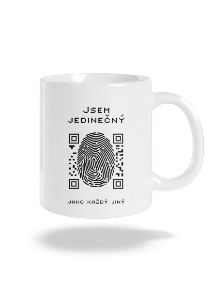 Jsem jedinečný klasický hrnek White
