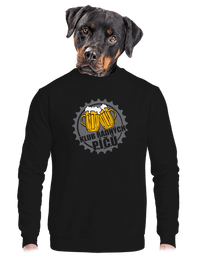 unisex mikina bez kapuce