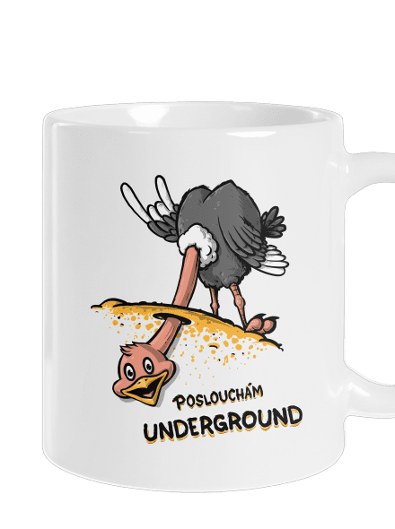 Underground klasický hrnek White
