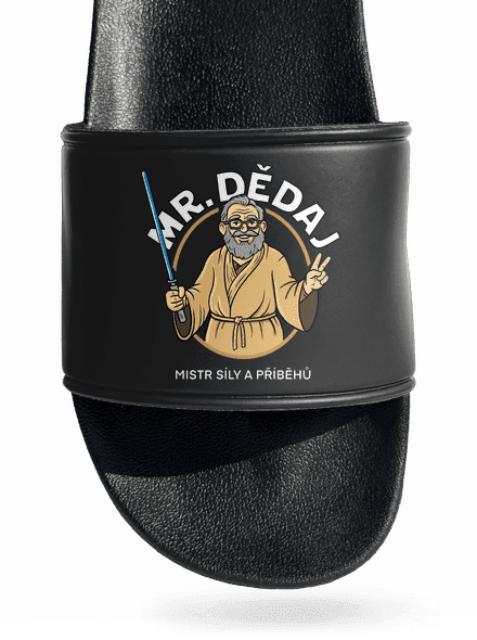 Mr. Dědaj pantofle Black