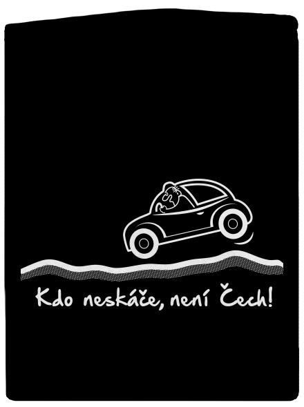 Kdo neskáče dámská mikina na zip Black