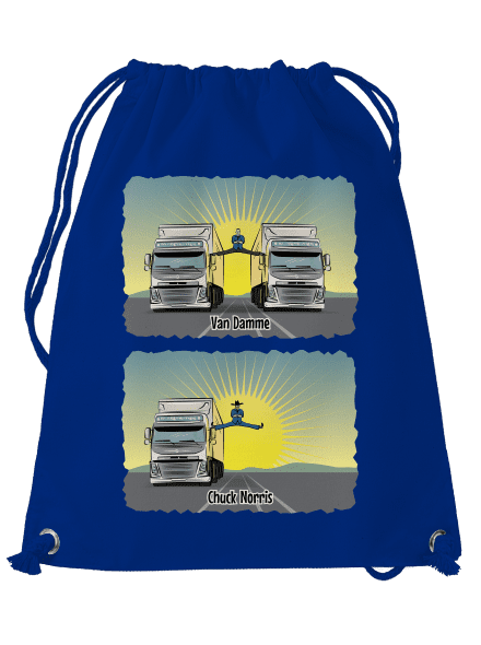 Chuck & Truck vak Royal Blue Mal