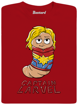 Captain Larvel pánské dlouhý rukáv Red