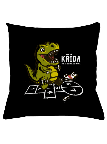 Křída polštář Black