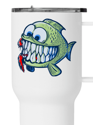 Hladová rybka termohrnek White