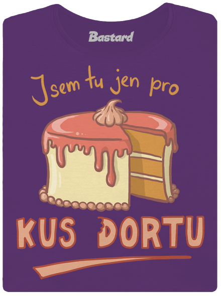 Pro kus dortu dámské tričko premium Purple