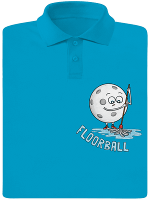 Floorball pánská polokošile Blue Atol