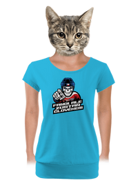 dámské tričko s lemem