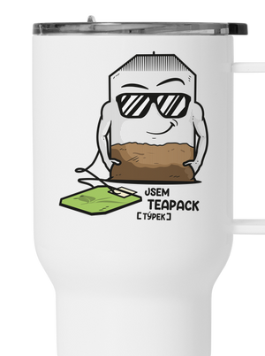 Čajový týpek termohrnek White
