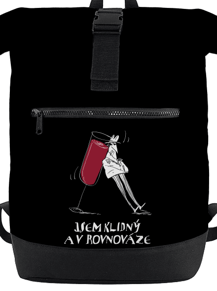 Klidná rovnováha batoh Black
