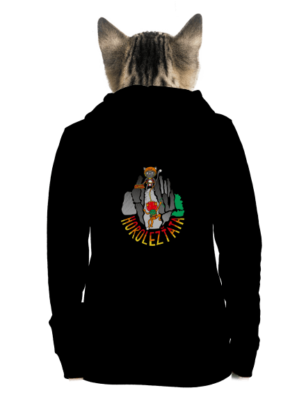 Horolezťata dámská mikina na zip Black