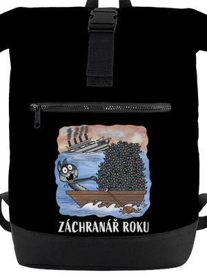 Záchranář roku batoh Black