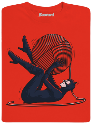 Catwoman pánské tričko Fiery Red