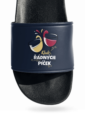 Klub řádných píček pantofle Navy