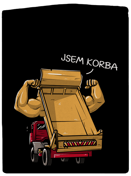 Korba dámská mikina na zip Black