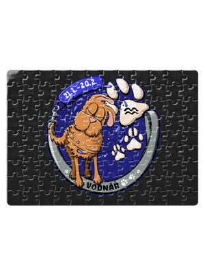 Psí horoskop: Vodnář puzzle White