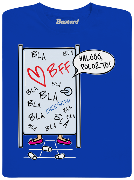 Obsazeno pánské dlouhý rukáv Royal Blue