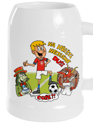 Na hřišti necháme duši půllitr White