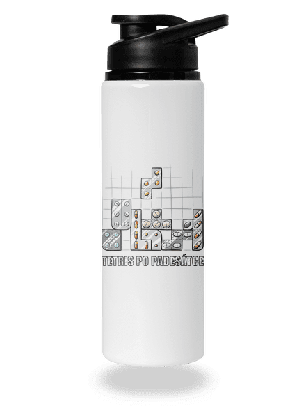 Tetris lahev na vodu White