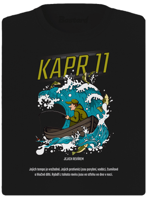 Kapr 11 dámské sportovní tričko Black