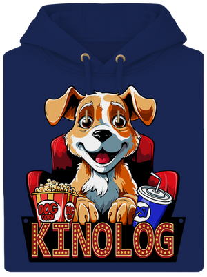 Kinolog unisex mikina premium Navy