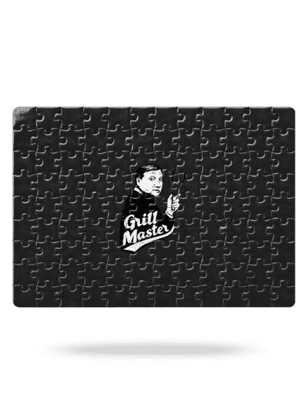 Grill master puzzle White