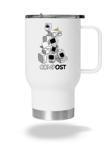 Compost termohrnek White