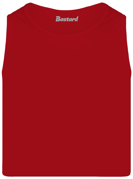 Bez potisku pánské tílko Red
