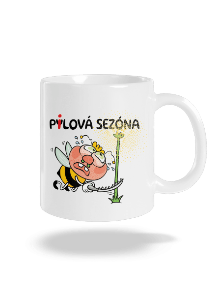 Pylová sezóna klasický hrnek White
