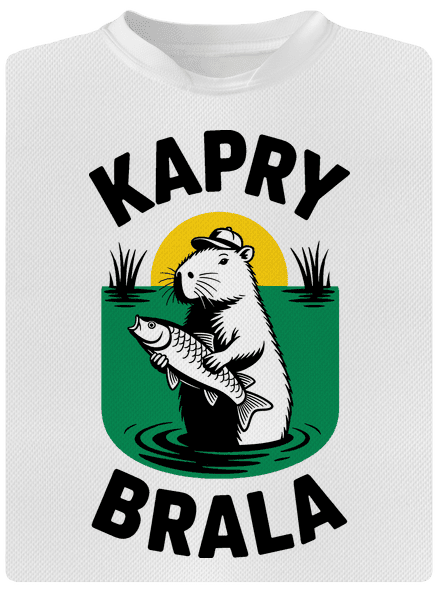 Kapry brala pánské sportovní tričko White