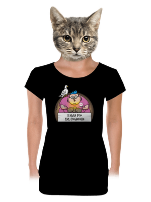 dámské tričko s lemem