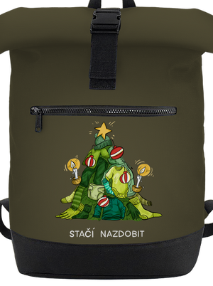 Stačí nazdobit batoh Military Green