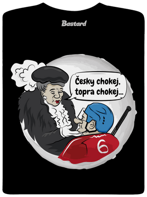 Český hokej dětské tričko Black