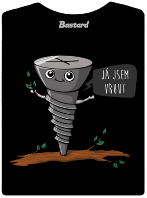 Já jsem Vruut dámské tričko Black