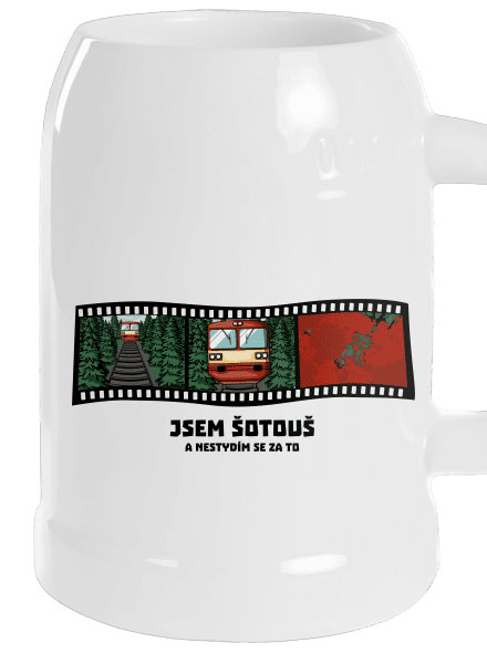 Jsem šotouš půllitr White
