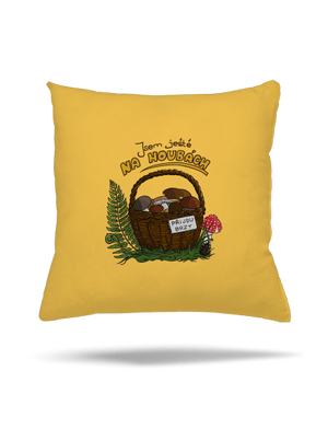 Na houbách polštář Yellow Gold