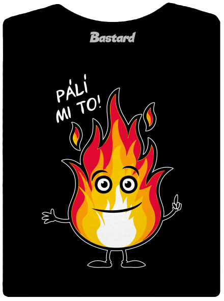 Pálí mi to dámské tričko s lemem Black