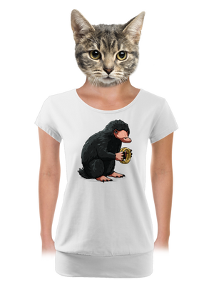 dámské tričko s lemem