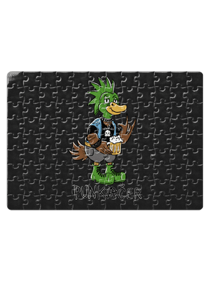 Punkačeří rodina puzzle White