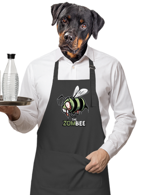 ZomBee zástěra Dark Grey