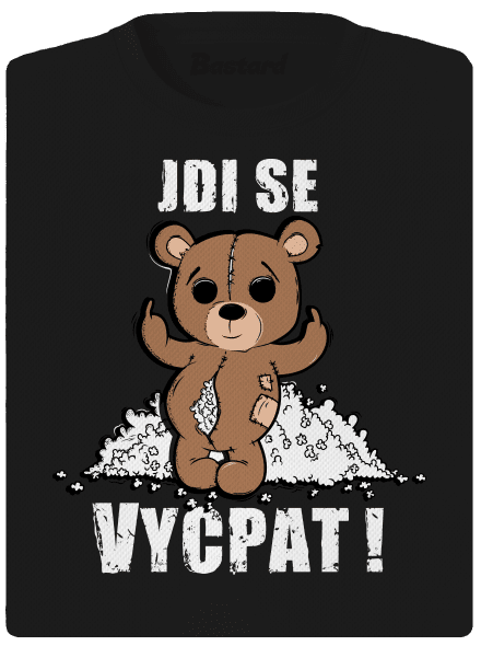 Jdi se vycpat dámské sportovní tričko Black