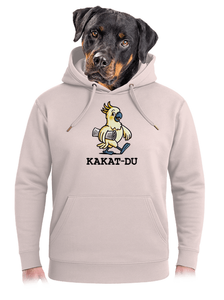 Kakat-du unisex mikina premium Rose Chalk