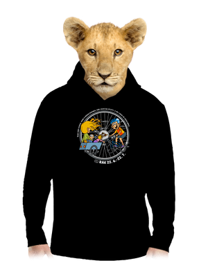 Cyklistický horoskop: Rak dětská mikina klokanka Black