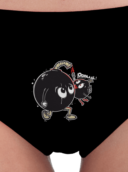 Bomby dámské kalhotky Black