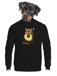 unisex mikina bez kapuce