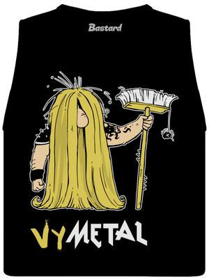 Metalista dámské tílko volné Black