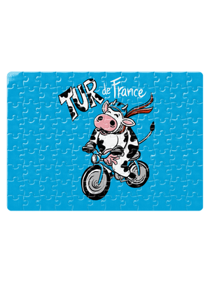 Tur de France puzzle White