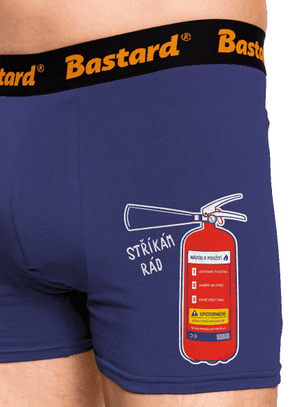 Stříkám rád boxerky Blue Navy