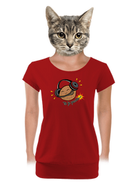 dámské tričko s lemem